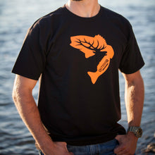 Black and Orange T-Shirt