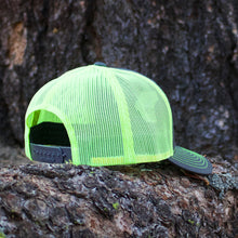 Lime Green Icon Snapback Hat